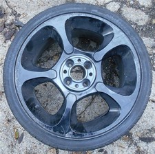 FIAT 500 ABARTH TURISMO ALLOY WHEEL AND TYRE 17" FOR REFURBISHING