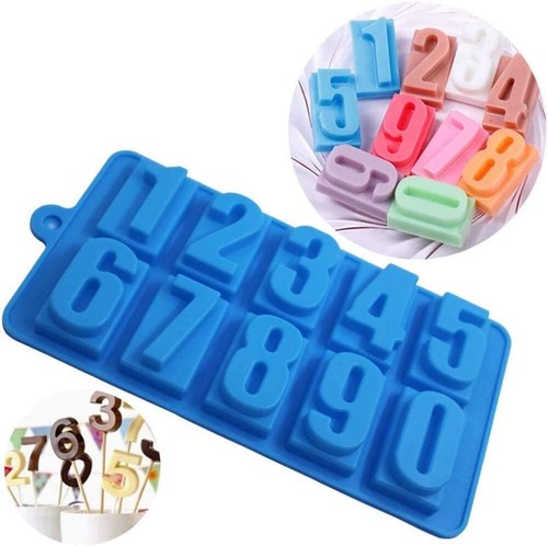 Number fondant cake - 0-9,