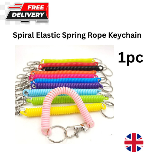 Spiral clip ring stretchy - on,