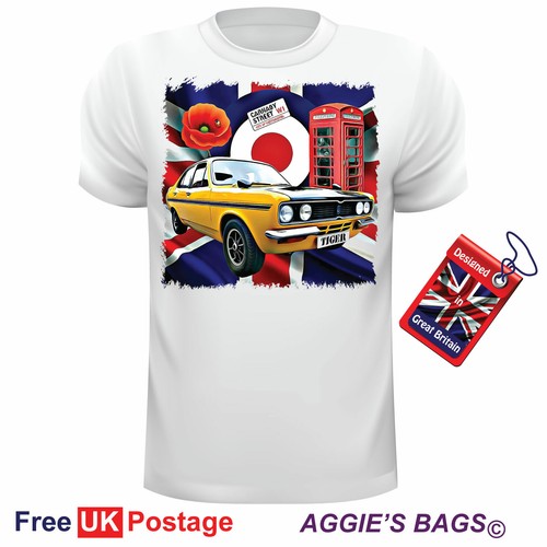 Car art classic - art, hillman
