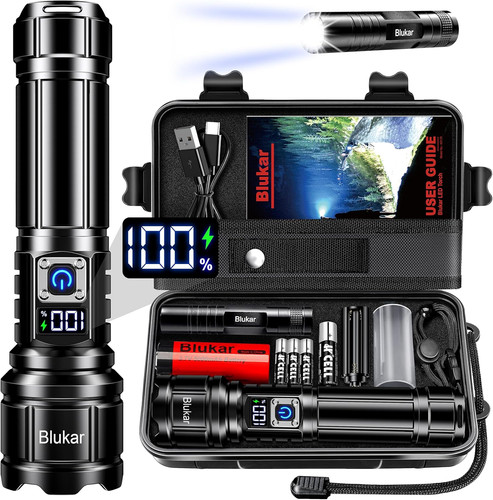Blukar torch rechargeable - blukar,