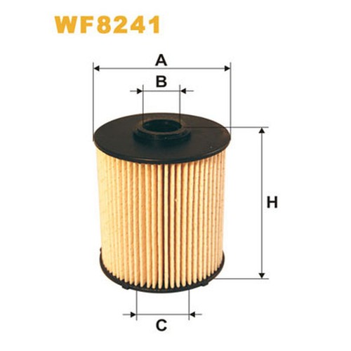 Engine fuel filter insert - engine,