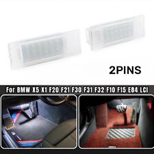 2x White LED Door Courtesy