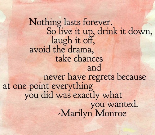 Marilyn monroe nothing - marilyn,