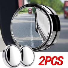 2x Blind Spot Mirror Rear Side View Towing Car Van Motorcycle Adjust Wide Angle