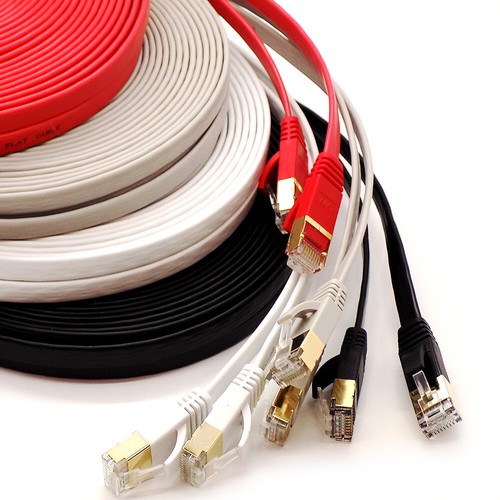 Rj45 ethernet cable - rj45, flat