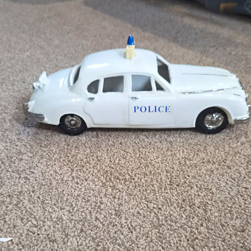 White blue porcelain police - white,
