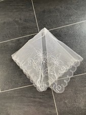 Traditional Vintage Christening/Baptism Shawl, Heirloom Lace - 57 x 57 cm