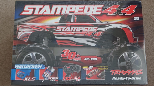 Traxxas 67054 red stampede - 67054-1, "stampede