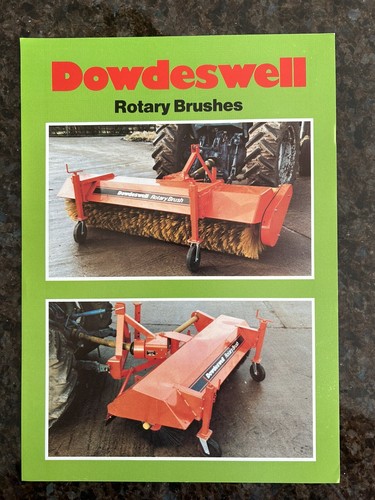 Dowdeswell road sweeper brush - dowdeswell,