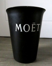 OFFICIAL MOET & CHANDON CHAMPAGNE BOTTLE BLACK PLASTIC ICE BUCKET HOME BAR PARTY