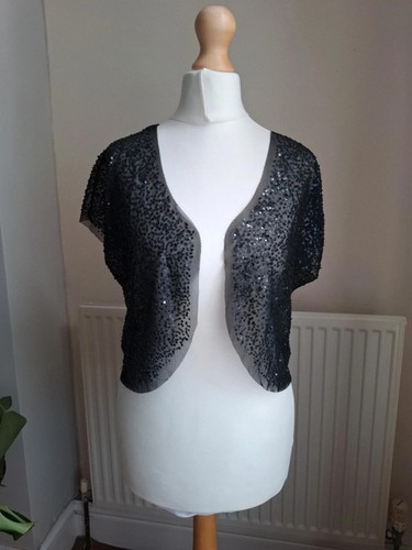 Principles black sequin sheer