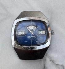 Vintage Sicura Jump Hour