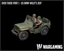 Willy's 4x4 Jeep with CreW (WW2 USA) Infantry "Operation Torch"  Various Scale