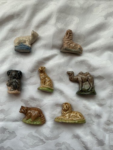 Wade whimsies ceramic animals - ceramic,