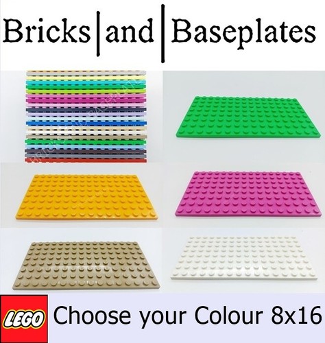 Lego plate 8x16 - (6.4, x