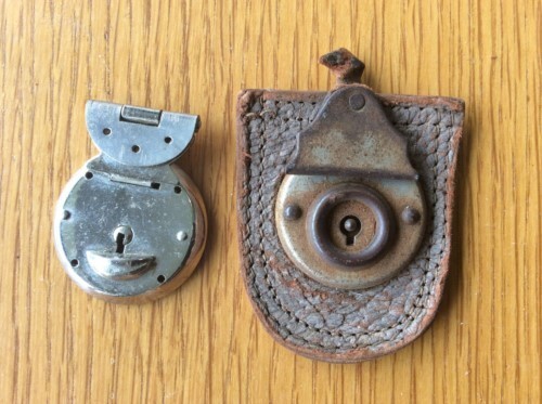 Vintage metal leather - metal,