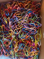 Stitch Markers 35-50-100 Knitting Pins Crochet Sewing Metal Random Mixed Colours