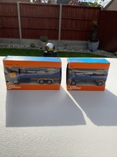 1:50 TEKNO VOLVO F89 TRUCK TRAILER ASG TRANSPORT LOW CANOPY 1ST ISSUE . RARE