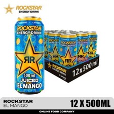 Rockstar Energy Drink Mango 12