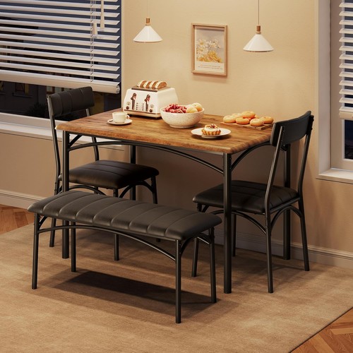 4pcs rectangular dining set - 4pcs,