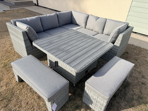 Corner dining set outdoor - set,