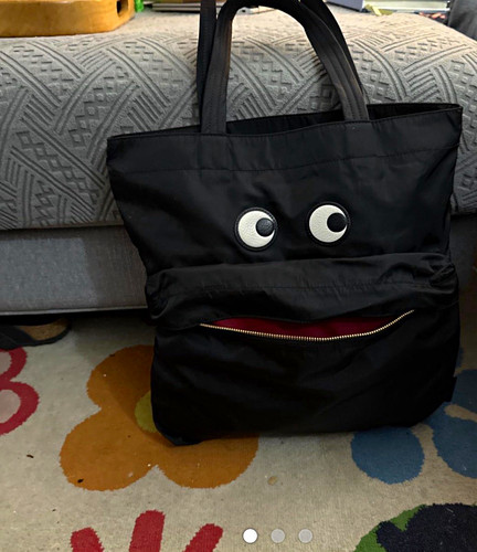 Anya hindmarch black nylon - anya,