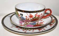 Japanese Geisha cup & saucer