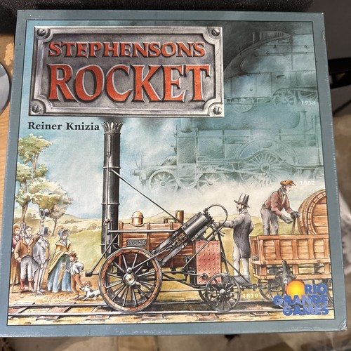 Stephensons rocket board game - stephensons,