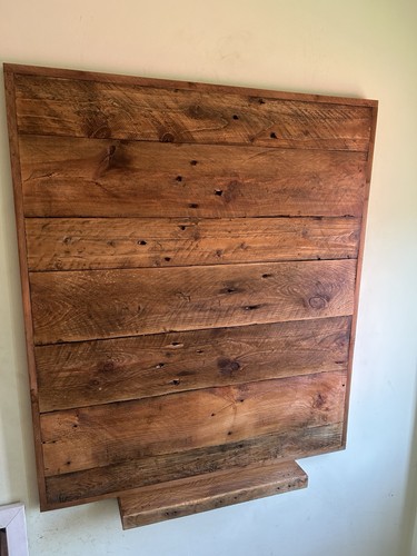 Rustic solid wood dart board - solid,