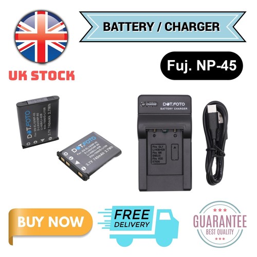 Battery charger for - np-45,