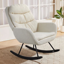 White Nursery Rocking Chair