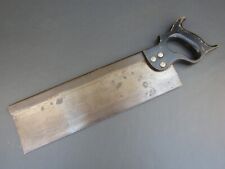 Vintage 14" brass backed tenon