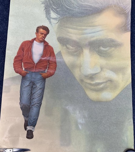 James dean vintage poster 1985 - vintage,
