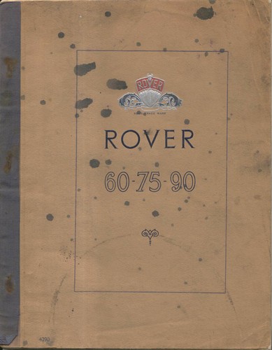Rover 1956 models - models, 60