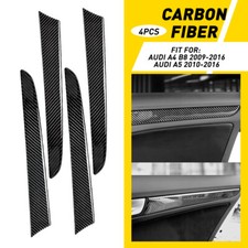 4Pcs Real Carbon Fiber