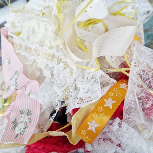 Ribbon lace organza craft - ribbon,