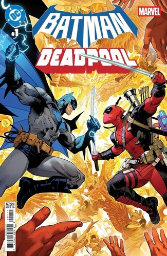 Marvel batman deadpool 1 - marvel,