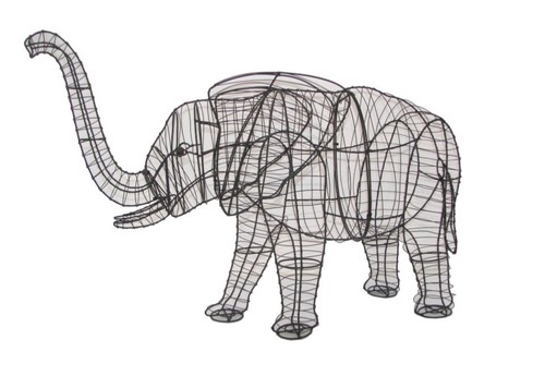 Topiary elephant frame - topiary,