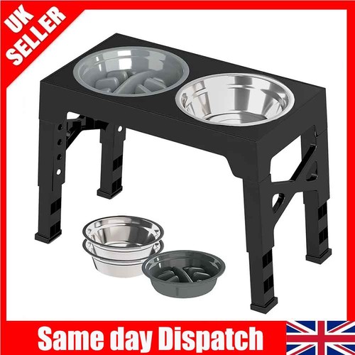 Adjustable height double - adjustable, bowl