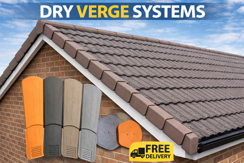Dry verge end cap - cap, easy
