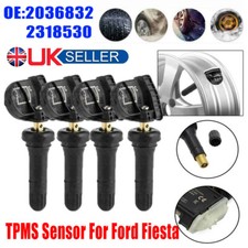 4x TPMS Tyre Pressure Sensor Fit For Ford Focus Fiesta C-Max Kuga Tourneo Mondeo