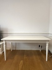 IKEA Ingatorp Extendable Table, White, 155/215x87 Cm