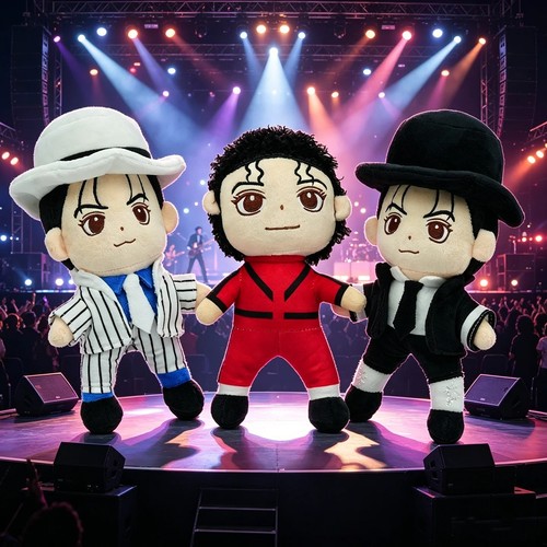Michael jackson plush doll - jackson,