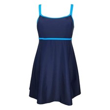 Women’s Retro Plus Size Swim dress, Floral Halter Tankini Set, Vintage Swimsuit