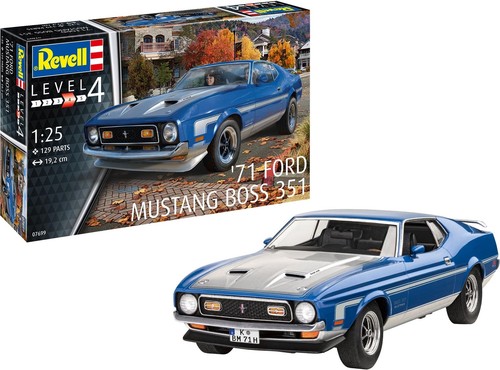 Revell mustang boss 351 1971 - mustang,