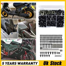 149x Black Fairing Bolts Nuts