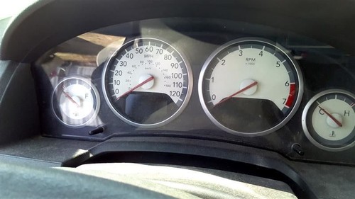 Speedometer cluster silver - speedometer,
