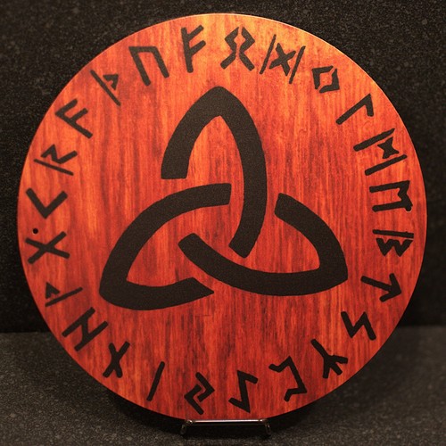 Elder futhark wall art - futhark,