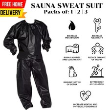 3x Sauna Sweat Suit Fitness